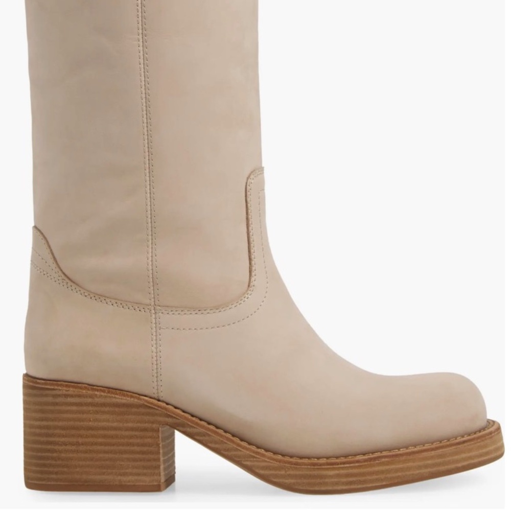 NWT Jeffrey Campbell Reflect TN campus book ivory buck 7.5 - Picture 6 of 7